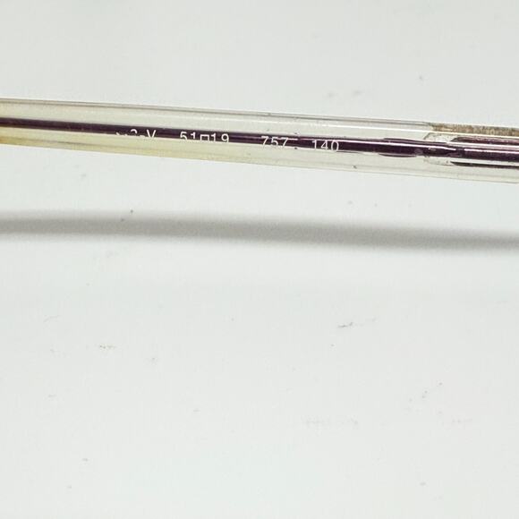 Moschino Eyeglasses Frame Purple Half Rim Metal‎ H17895 main image 6
